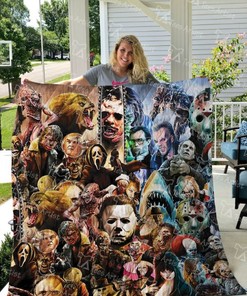 Horror Movies Collection Collected Quilt Blanket Bedding Set