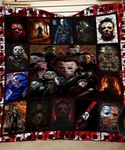Horror Squad Michael Myers Quilt Blanket