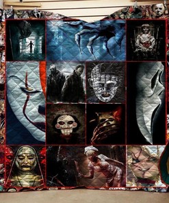 Horror Squad Quilt Blanket Bedding Set C for Home Décor
