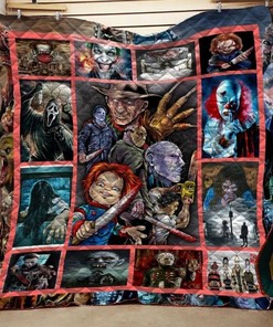 Horror Squad Thriller Quilt Blanket Bedding Set
