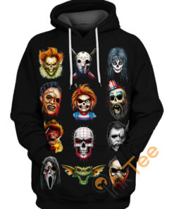 Horror Sticker Tattoos Hoodie 3D