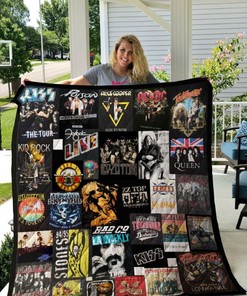 Hot Bands Vintage Quilt Blanket Bedding Set for Home Décor
