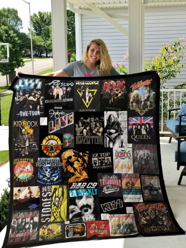 Hot Bands Vintage Quilt Blanket Bedding Set for Home Décor