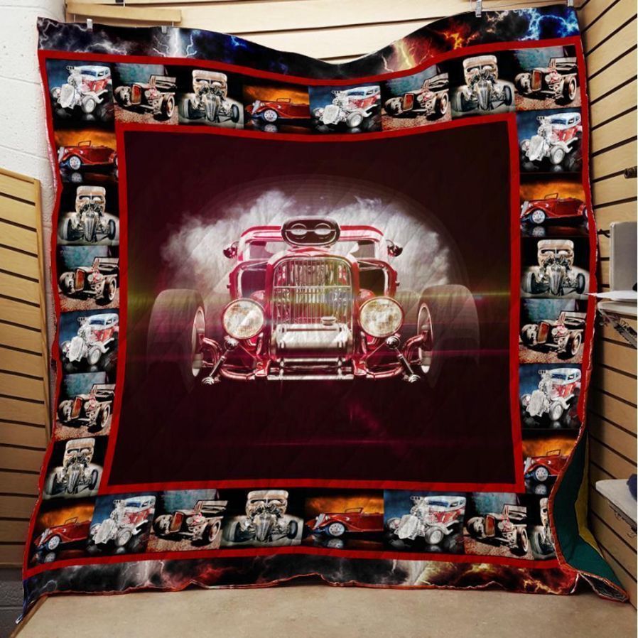 Hot Rod Quilt Blanket Bedding Set-03 for Home Décor