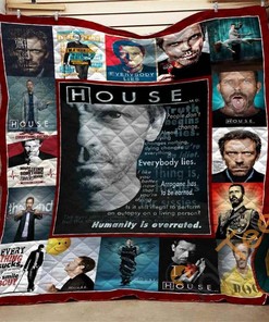 House Md Quilt Blanket Bedding Set