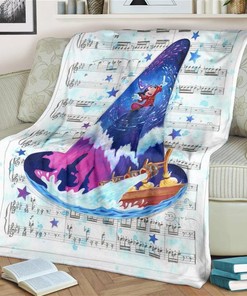 House Of Mousetasia Mickey Sherpa Fleece Blanket Gifts for Family, for Couple