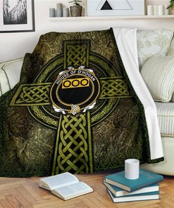 House Of O Hogan Celtic Knott Sherpa Fleece Blanket Gifts for Family, for Couple