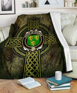 House Of O Horan Celtic Knott Sherpa Fleece Blanket Gifts for Family, for Couple
