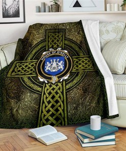 House Of O Kelly Celtic Knott Sherpa Fleece Blanket Gifts for Family, for Couple