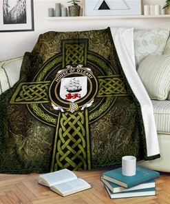 House Of O Leary Celtic Knott Sherpa Fleece Blanket Gifts for Family, for Couple