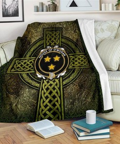 House Of O Moran Celtic Knott Sherpa Fleece Blanket Gifts for Family, for Couple