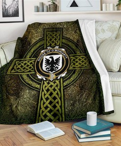 House Of O Moriarty Celtic Knott Sherpa Fleece Blanket Gifts for Family, for Couple