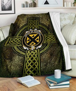 House Of Purcell Celtic Knott Sherpa Fleece Blanket Gifts for Family, for Couple