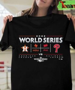 Houston Astros Vs. Philadelphia Phillies 2022 World Series Change Up Matchup Favorite T-Shirt