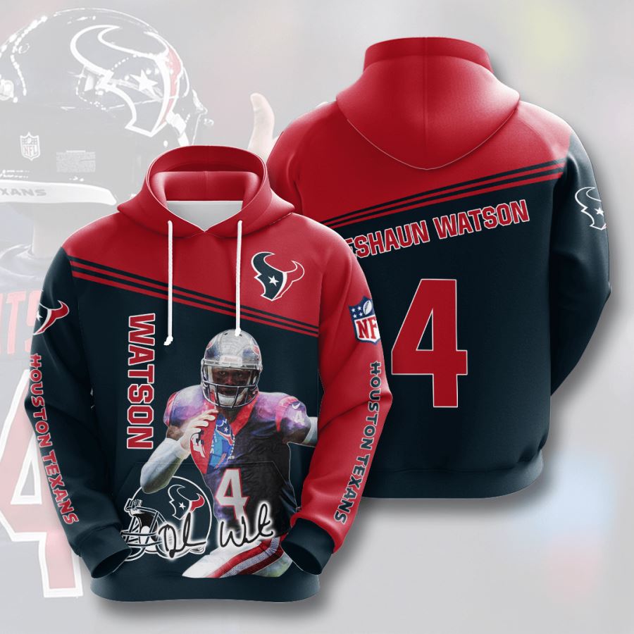 Houston Texans Custom All Over Print Hoodie 3D