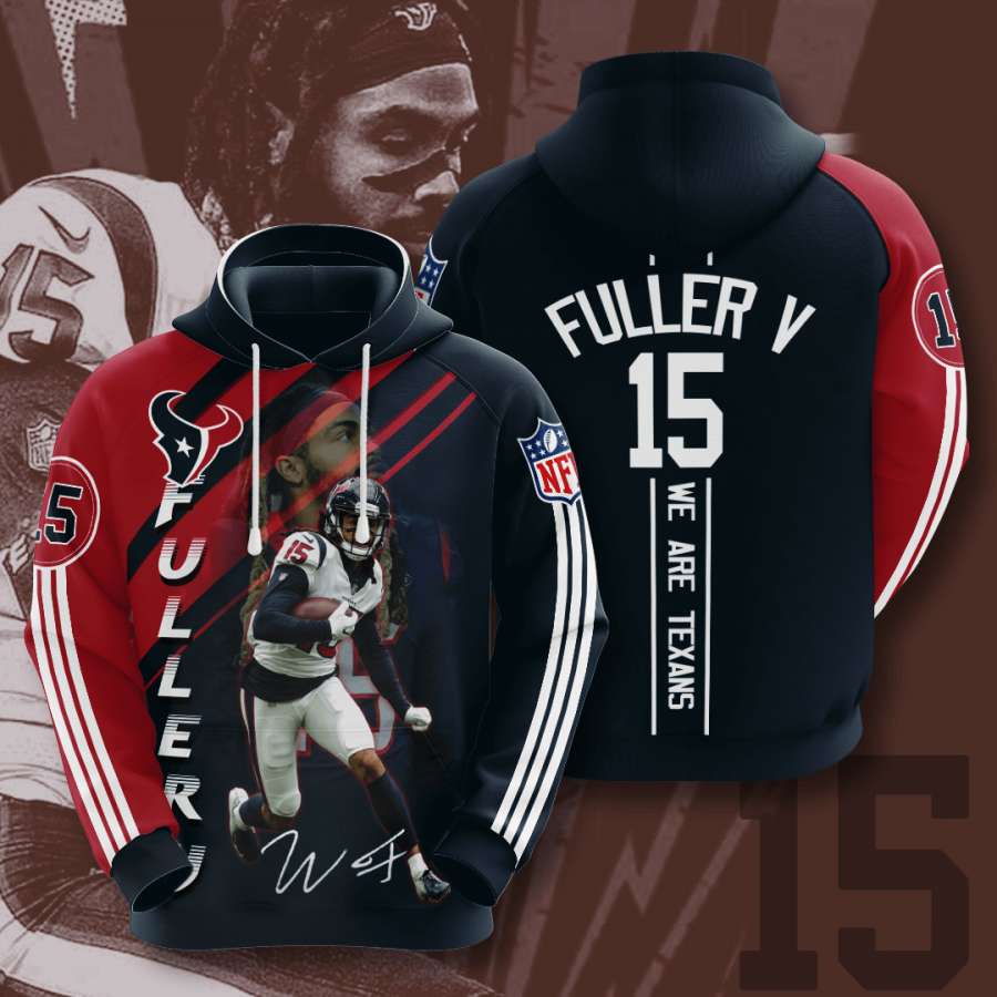 Houston Texans Custom Sport All Over Print Hoodie 3D 3