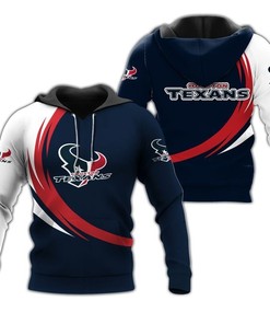 Houston Texans Hoodie Curve Graphic Gifts for Fans