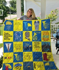 How I Met Your Mother For Fans Ver Collected Quilt Blanket Bedding Set