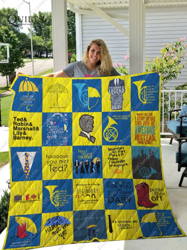 How I Met Your Mother For Fans Ver Collected Quilt Blanket Bedding Set