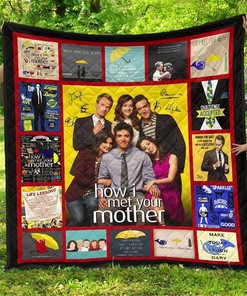 How I Met Your Mother Tv Show Fan Gift Quilt