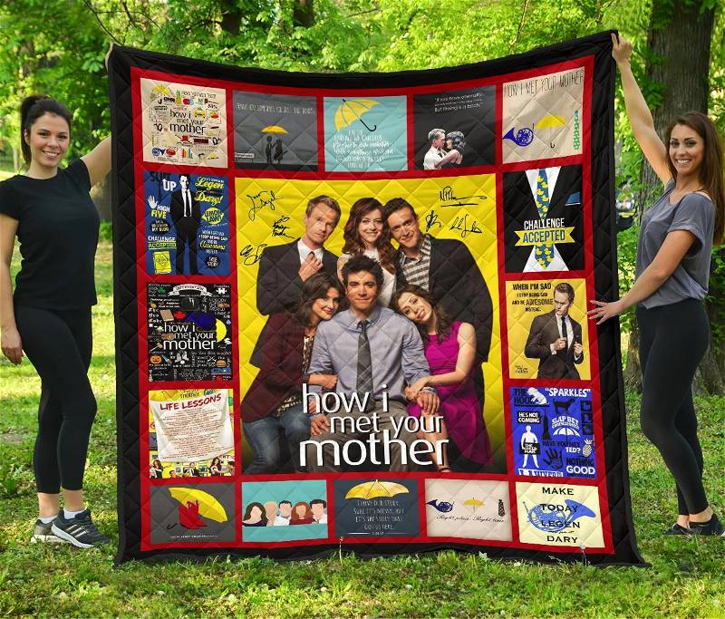 How I Met Your Mother Tv Show Fan Gift Quilt