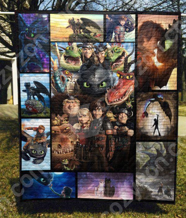 How To Train Your Dragon Blanket for Home Décor