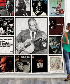 Howlin' Wolf Albums Collection Quilt Blanket Bedding Set