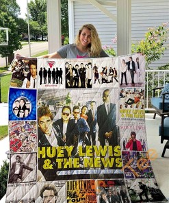 Huey Lewis And The News Quilt Blanket Bedding Set