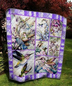 Hummingbird Bs04 6 Quilt Blanket Bedding Set