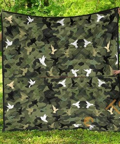 Hummingbird Military Quilt