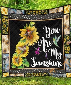 Hummingbird Sunshine Premium Quilt