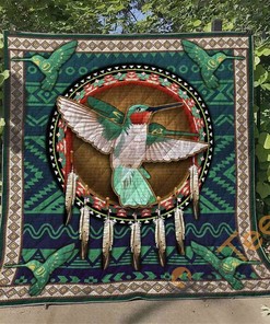 Hummingbird V2 Quilt Blanket Bedding Set