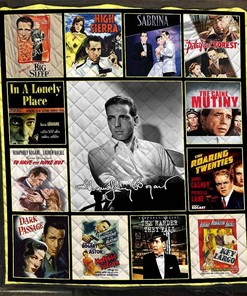 Humphrey Bogart Movies Blanket In A Lonely Place Dark Passage Gift For Lovers Quilt