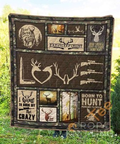 Hunting 9 Quilt Blanket Bedding Set
