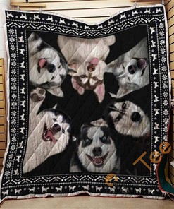 Husky 03 Quilt Blanket Bedding Set