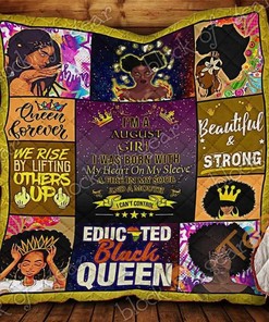 I Am A August Girl Quilt Blanket Bedding Set