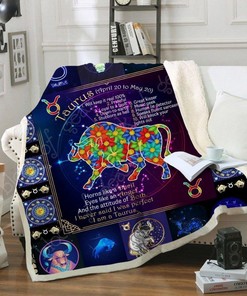 I Am A Taurus Th504 Sofa Blanket