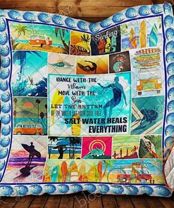 I Am A True Oceanholic Quilt Blanket Bedding Set