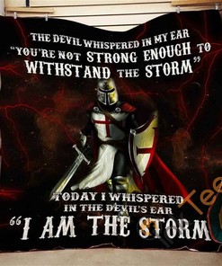 I Am The Storm Quilt Blanket Bedding Set