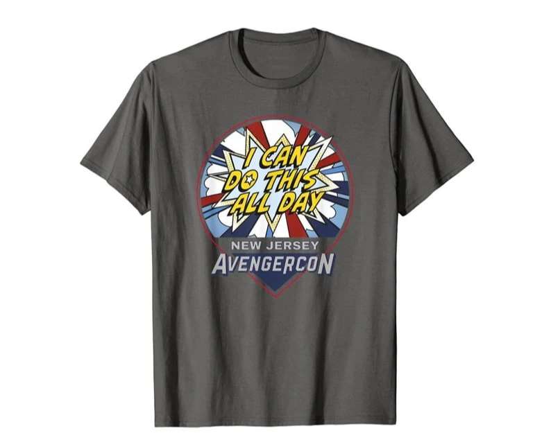 I Can Do This All Day Ms Marvel T-Shirt