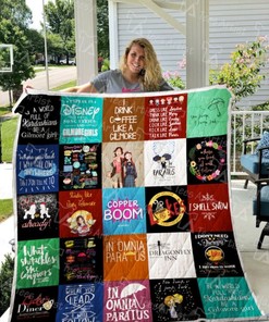 I Drink Coffee Like A Gilmore Gilmore Girls Collection Quilt Blanket Bedding Set