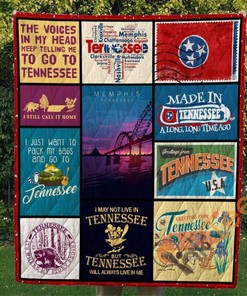 I Just Want To Pack My Bags And Go To Tennessee Quilt Blanket Bedding Set