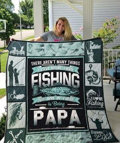 I Love Fishing Fishing Papa Quilt Blanket Bedding Set
