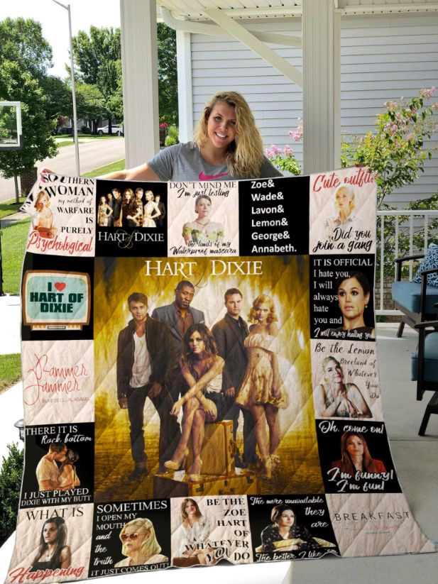 I Love Hart Of Dixie Collection Quilt Blanket Bedding Set