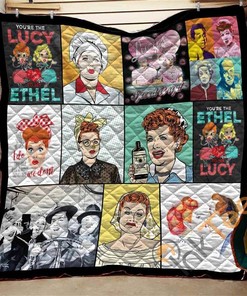 I Love Lucy Quilt Blanket Bedding Set