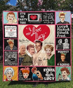 I Love Lucy Quilt Blanket DUP