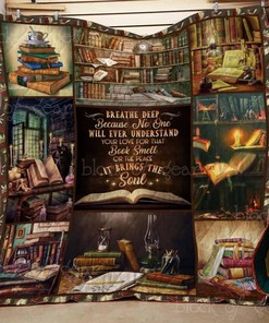 I Love Reading Book Quilt Blanket Bedding Set for Home Décor