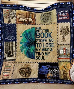 I Love Reading Books Quilt Blanket Bedding Set