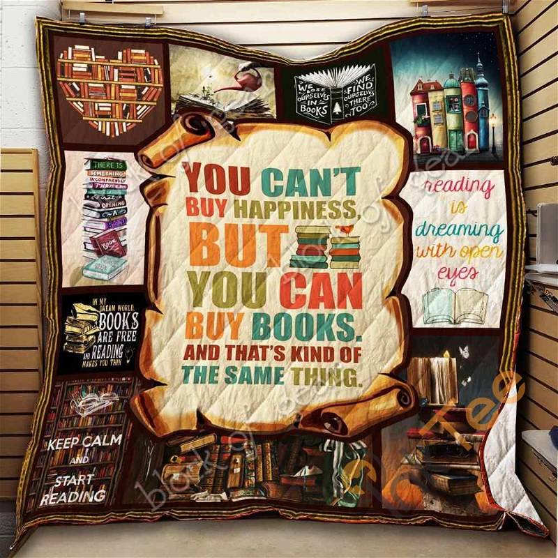 I Love Reading Books Quilt Blanket Bedding Set With Pilliwcases Option