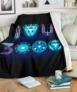 I Love You 3000 Sherpa Fleece Blanket Gifts for Family, for Couple